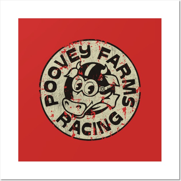 Poovey Farms Racing Vintage Wall Art by JCD666